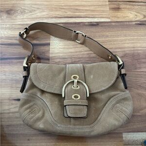 Tan Suede Women's Bag